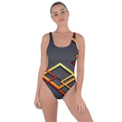 Modern Geometry Bring Sexy Back Swimsuit by Sparkle