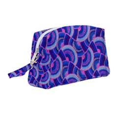 Digital Waves Wristlet Pouch Bag (medium)