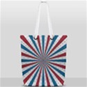 Usa-deco-background Full Print Rope Handle Tote (Small) View1