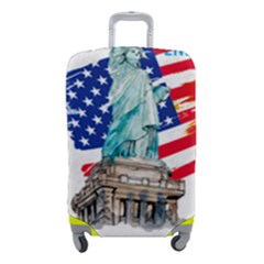 Statue Of Liberty Independence Day Poster Art Luggage Cover (small)