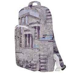 Erechtheum Temple, Athens, Greece Double Compartment Backpack by dflcprintsclothing