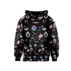 Pastel Goth Witch Kids  Pullover Hoodie