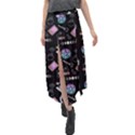 Pastel Goth Witch Velour Split Maxi Skirt View1