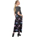 Pastel Goth Witch Velour Split Maxi Skirt View2