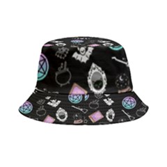 Pastel Goth Witch Inside Out Bucket Hat by NerdySparkleGoth