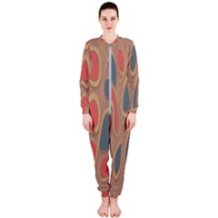 Background-abstract-non-seamless Onepiece Jumpsuit (ladies) 