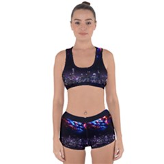 Science-fiction-sci-fi-forward Racerback Boyleg Bikini Set