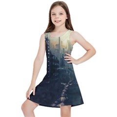 Apocalypse-post-apocalyptic Kids  Lightweight Sleeveless Dress