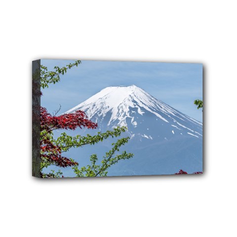 Mountain-mount-landscape-japanese Mini Canvas 6  X 4  (stretched) by Sudhe