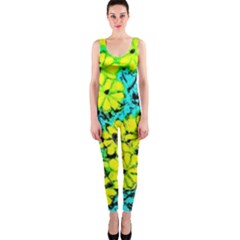 Chrysanthemums One Piece Catsuit by Hostory