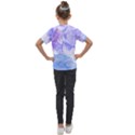 Purple and blue alcohol ink  Kids  Mesh Piece Tee View2