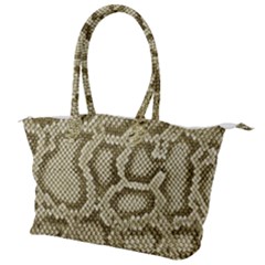 Leatherette Snake 4 Canvas Shoulder Bag by skindeep