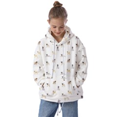 Funny Pugs Kids  Oversized Hoodie by SychEva