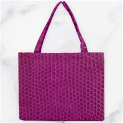 Leatherette 5 Purple Mini Tote Bag by skindeep