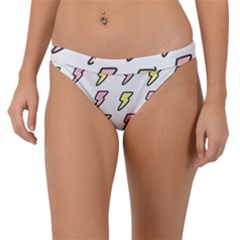 Pattern Cute Flash Design Band Bikini Bottom by brightlightarts