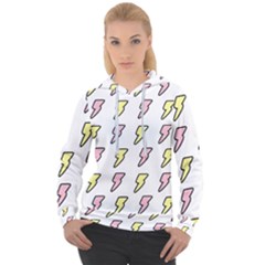 Pattern Cute Flash Design Women s Overhead Hoodie