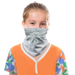 Mono Repeats Face Covering Bandana (kids)