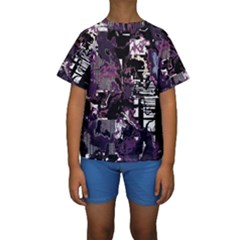 Pressure Points Kids  Short Sleeve Swimwear by MRNStudios