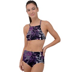 Pressure Points High Waist Tankini Set by MRNStudios