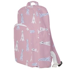 Dalmatians Favorite Dogs Double Compartment Backpack by SychEva