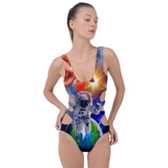 Riding The Storm Out Side Cut Out Swimsuit by impacteesstreetwearcollage