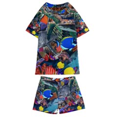 Under The Sea 5 Kids  Swim Tee And Shorts Set by impacteesstreetwearcollage