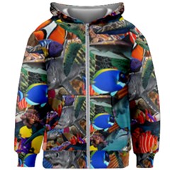 Under The Sea 5 Kids  Zipper Hoodie Without Drawstring by impacteesstreetwearcollage