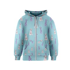 Dalmatians Are Cute Dogs Kids  Zipper Hoodie by SychEva