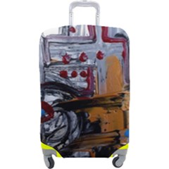 Trip In A Woods-1-1 Luggage Cover (large)