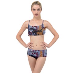 Trip In A Woods-1-1 Layered Top Bikini Set by bestdesignintheworld