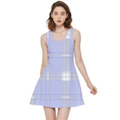 Lighblu Plaid Inside Out Reversible Sleeveless Dress