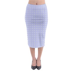 Lighblu Plaid Small Midi Pencil Skirt