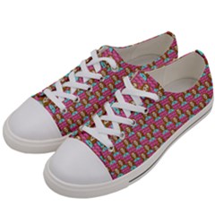 Girl Pink Men s Low Top Canvas Sneakers by snowwhitegirl