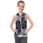 Twin Migraines Kids  Sleeveless Hoodie