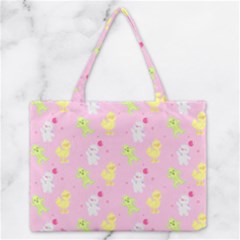 Pastel Adventure Zipper Medium Tote Bag by thePastelAbomination