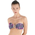 Mixed Signals Twist Bandeau Bikini Top View1