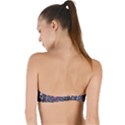 Mixed Signals Twist Bandeau Bikini Top View2