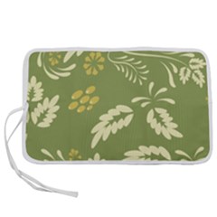 Folk Flowers Pattern Floral Surface Design Seamless Pattern Pen Storage Case (m) by Eskimos