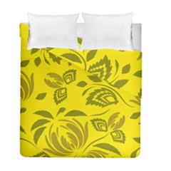 Folk Flowers Pattern Floral Surface Design Seamless Pattern Duvet Cover Double Side (full/ Double Size) by Eskimos