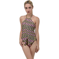 Digital Illusion Go With The Flow One Piece Swimsuit by Sparkle