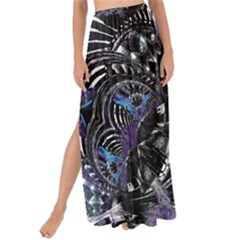 When Gears Turn Maxi Chiffon Tie-up Sarong by MRNStudios