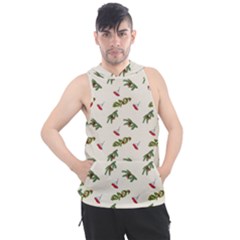 Spruce And Pine Branches Men s Sleeveless Hoodie by SychEva