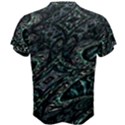 Emerald Distortion Men s Cotton Tee View2