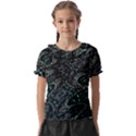 Emerald Distortion Kids  Frill Chiffon Blouse View1