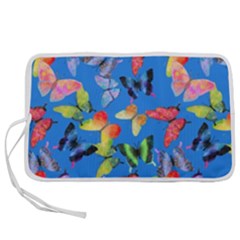 Bright Butterflies Circle In The Air Pen Storage Case (m) by SychEva