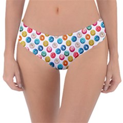 Multicolored Sweet Donuts Reversible Classic Bikini Bottoms by SychEva