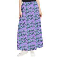 Pattern Maxi Chiffon Skirt