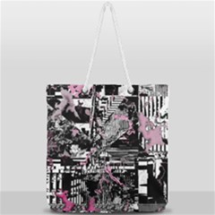 Cavities Full Print Rope Handle Tote (large) by MRNStudios