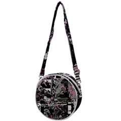 Cavities Crossbody Circle Bag by MRNStudios