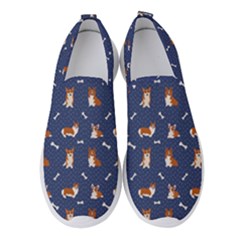 Corgi  Women s Slip On Sneakers